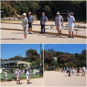 acsual and relaxed petanque on the mornington peninsula at Mount Martha Petanque